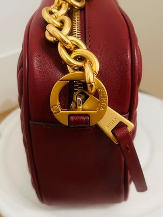 Bolso Furla Ed. Especial piel color burdeos