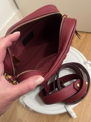 Bolso Furla Ed. Especial piel color burdeos