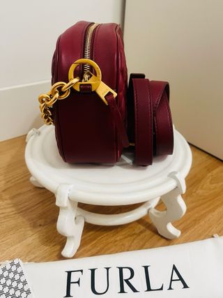 Bolso Furla Ed. Especial piel color burdeos