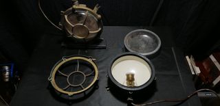 2 Focos Náutico Ojo Buey Estilo Marino, originales