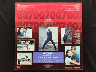 007 For Your Eyes Only (LP vinil; banda sonora)