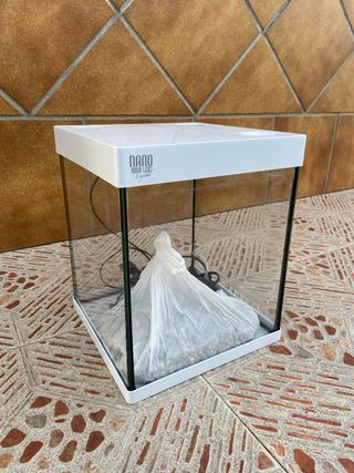 Acuario Nano Aqua LED Crystal