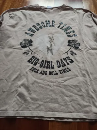 Camiseta Zara Manga Larga Rosa