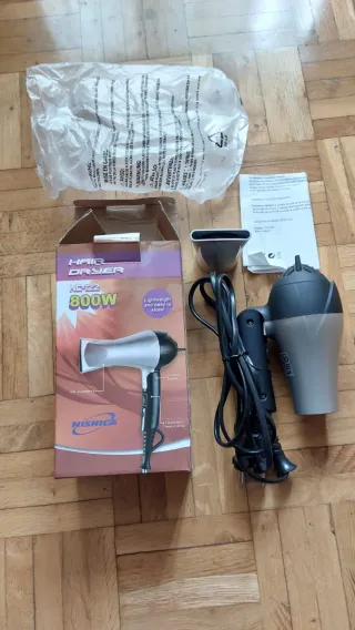 Secador de pelo Nishica ND122 800W