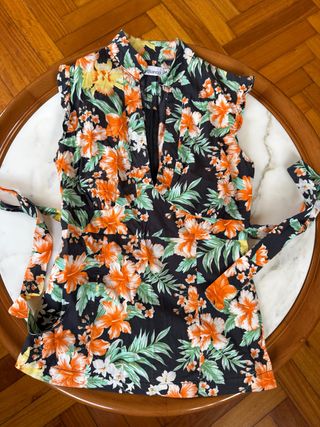 Blusa escote pronunciado