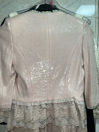 Chaqueta lentejuelas El Armario de Lulú Talla XS