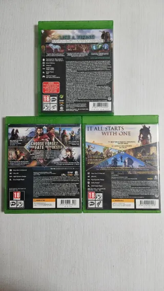 Pack AC Origins + AC Odyssey + AC Valhalla Limited