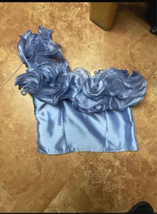 Conjunto Sevillanas Azul y Multicolor