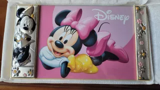 Marco de plata fotos infantiles