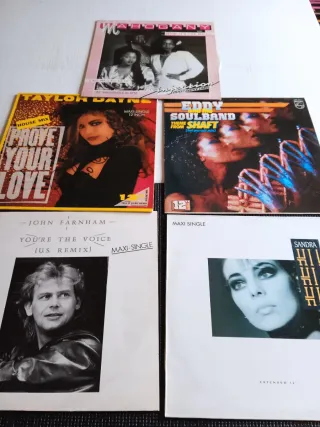 Lote 20 Maxi-Singles Dance, Pop, R&B