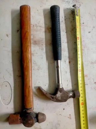 Herramientas de obra varias