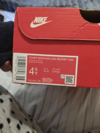 Tenis Nike Blanco y Rosa