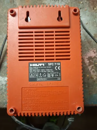 Cargador Hilti SFC 7/18