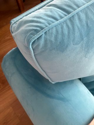 2 Sofás de tela (3 y 2 plazas)