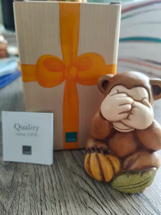 Set 3 Scimmiette Thun Non vedo, non sento, non par