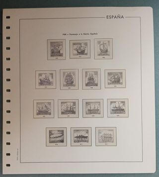 Hojas Edifil 1964 Completo Sin Sellos