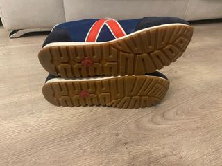 El Ganso Zapatillas Azul/Rojo Casi Nuevas