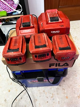 Baterías y Cargadores Hilti