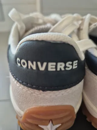 Converse Run Star Beige/Blanco Talla 35