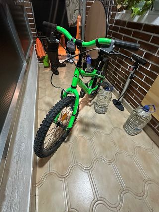 Bicicleta Decathlon 20 Verde