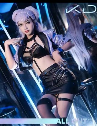 Cosplay KDA Evelynn Talla Única