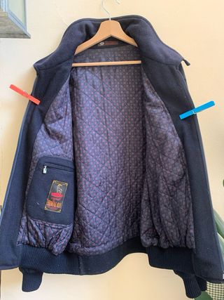 Bomber Steinbock Loden Lana Tg 54 vintage