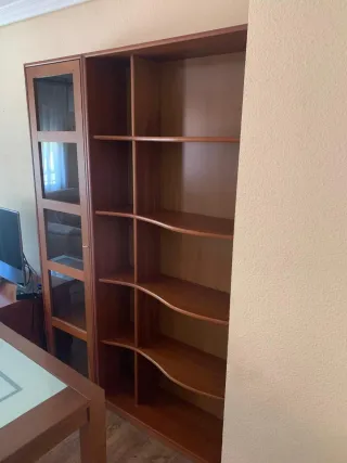 Estantería madera 2 módulos alta