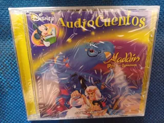 NUEVO CD DISNEY AUDIO CUENTOS ALADDIN Y EL REY DE