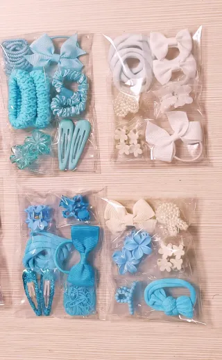 Set Accessori Capelli Vari Colori