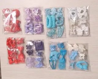 Set Accessori Capelli Vari Colori