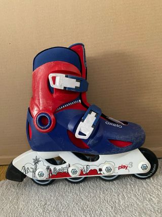 Patines niño talla 30-32 + protecciones