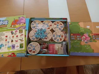 Los Pitufos: La Aldea Escondida Juego Mesa