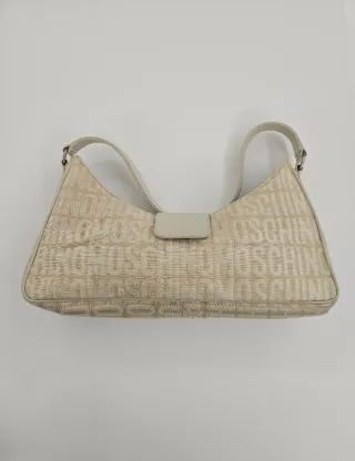 Borsa Moschino Beige Logo