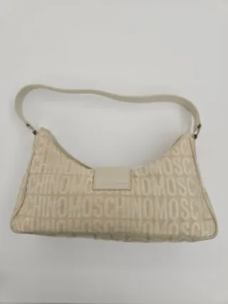 Borsa Moschino Beige Logo