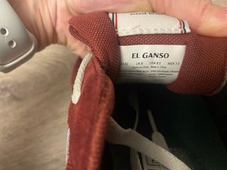 El Ganso Zapatillas Rojas Talla 42