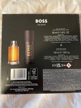 Cofre Hugo Boss The Scent 50ml + Desodorante