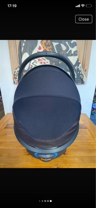 Silla coche BeSafe IZI Go X1 funda bambú