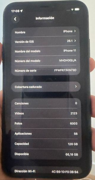 iPhone 11 128GB Nero
