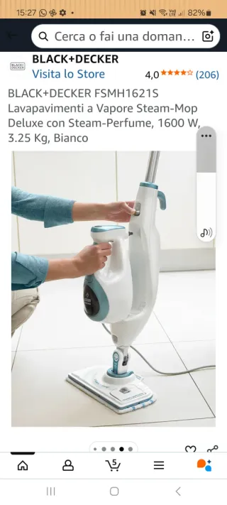 Accessori Black&Decker Steam-Mop