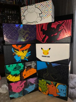 Lote 9 ETB Pokémon (Cajas Abiertas)