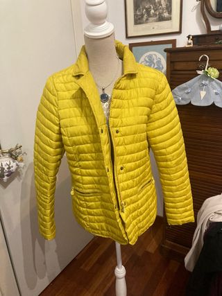Giacchino donna trapuntato giallo