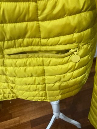 Giacchino donna trapuntato giallo