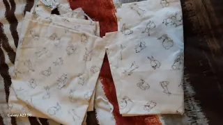 Cuna Ikea Sundvik Blanca con toda la ropa de cama