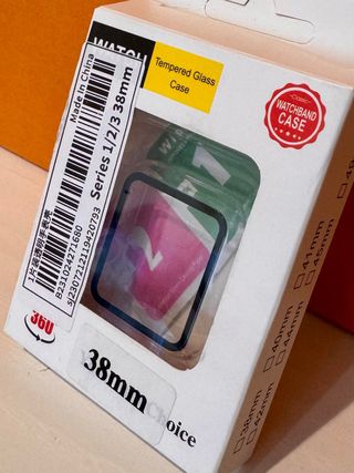 Protector Pantalla Cristal Templado Apple Watch 38