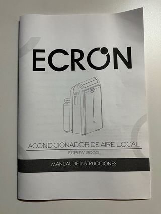 ECRON Aire Acondicionado Portátil ECPGW-12000