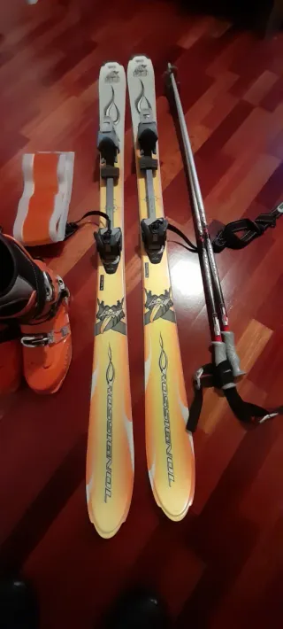 Equipo completo esquí travesía