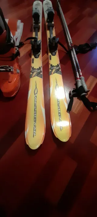 Equipo completo esquí travesía