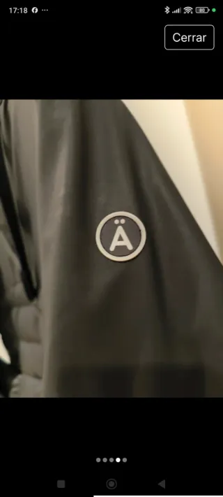 Abrigo Tanta Negro Talla L