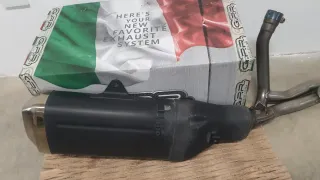 Tubo de escape Suzuki Vstrom 650