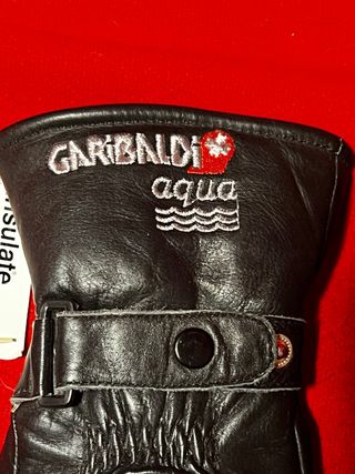 Guantes de piel Garibaldi Aqua Talla 8